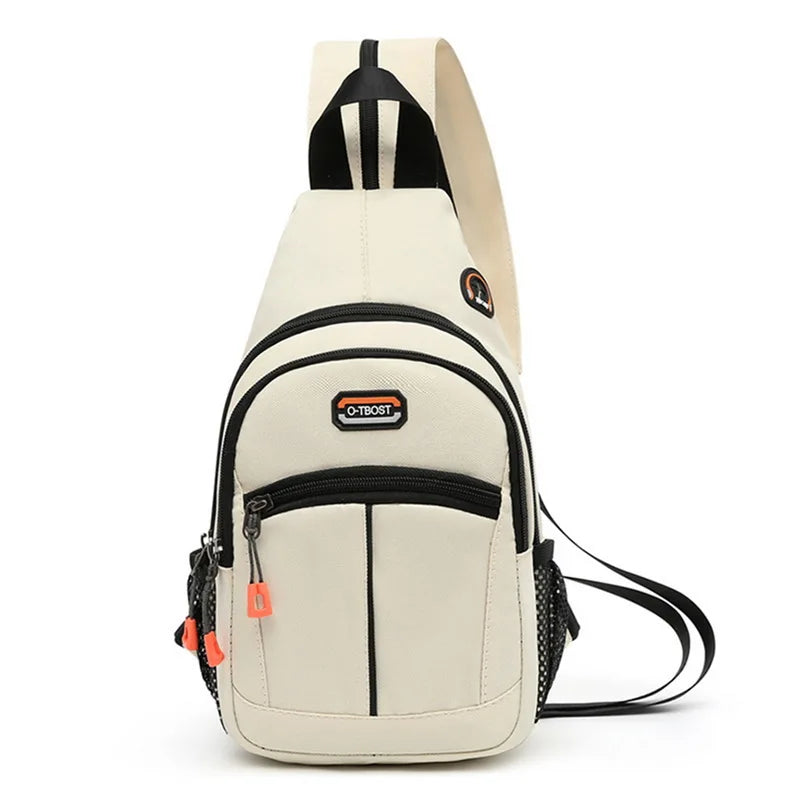 Chest Bag Sports Multi-Function Mobile Phone Bag Women Men Shoulder Bags