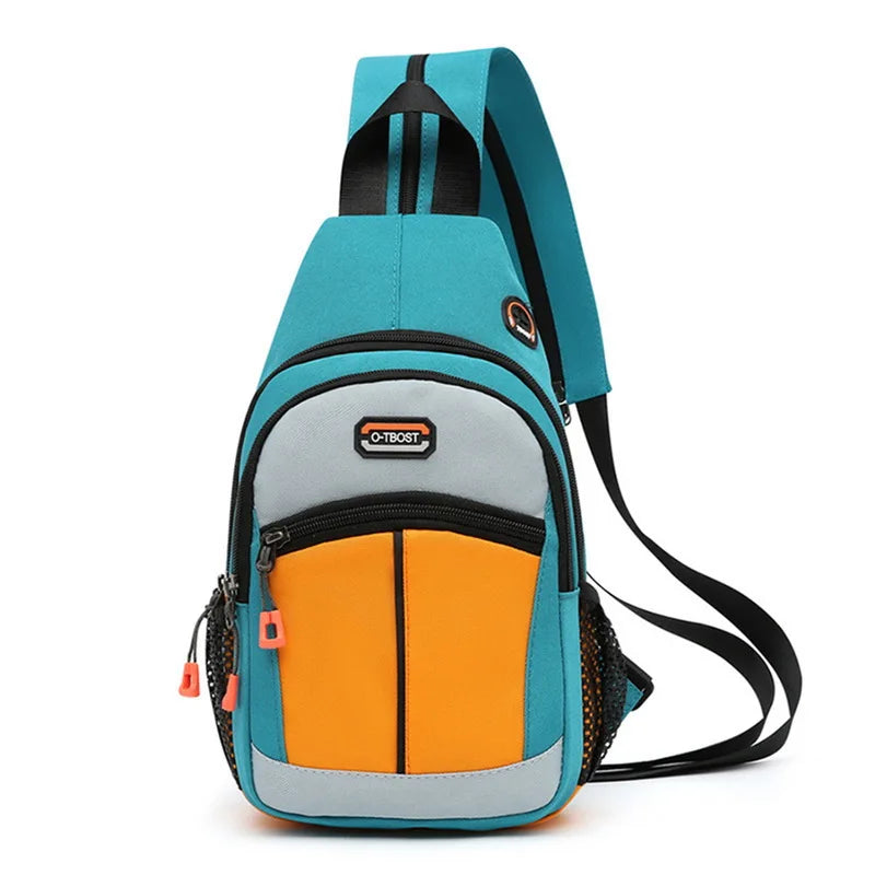 Chest Bag Sports Multi-Function Mobile Phone Bag Women Men Shoulder Bags