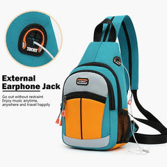 Chest Bag Sports Multi-Function Mobile Phone Bag Women Men Shoulder Bags