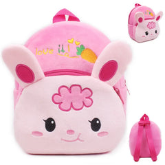 Kids 3D Cartoon Plush Backpack for Boys and Girls
