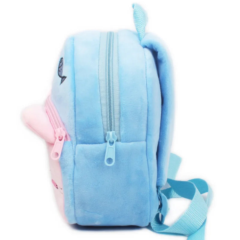 Kids 3D Cartoon Plush Backpack for Boys and Girls