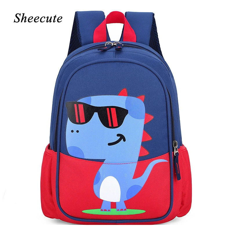 Dinosaur School Backpack for Boys and Girls