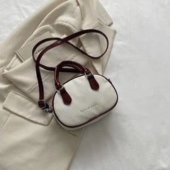 Circular Small Handbags Women's Shoulder Bag