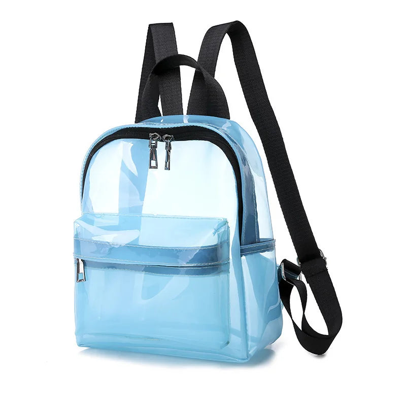 Clear Mini Backpack for Girls Child Mochila