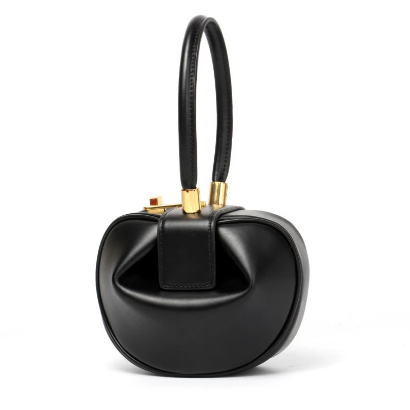 Retro Casual Handbag Shoulder Bag Mini Dumplings Tote Purse