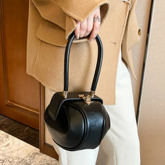 Retro Casual Handbag Shoulder Bag Mini Dumplings Tote Purse