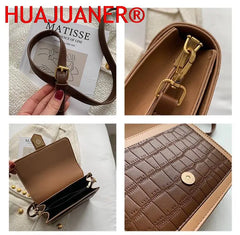 Leather Crossbody Bags For Women Stone Pattern Cross Body Bag