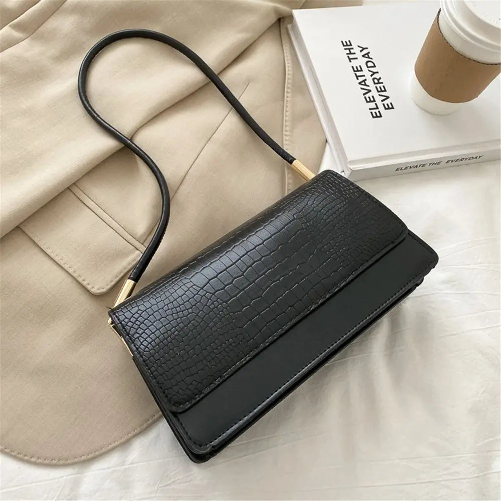 Crocodile Pattern Small Bag Sling Bags Tote Handbags Shoulder Bag