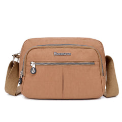 Women's Waterproof Nylon Shoulder Bag Small Crossbody Bag Female