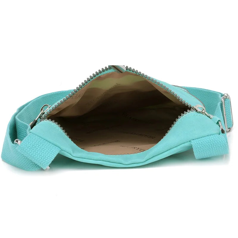 Waterproof Shoulder Bag Nylon Cloth Female HandBag Casual Travel Messenger Bag