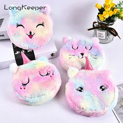 Kids Girls Cartoon Animals Messenger Bag Shoulder Bag Coin Purse Princess Handba