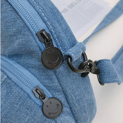 Denim Canvas Messenger Bags Women Crossbody Bags Purse Women Shoulder Bag