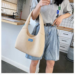 Nylon Candy Color Hobo Clutch Purse Handbag