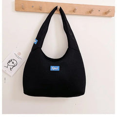Nylon Candy Color Hobo Clutch Purse Handbag