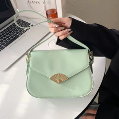 Women's Crossbody Bag Lady Flap Messenger Small Square Bag