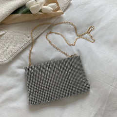 Diamonds Shoulder Crossbody Bag Women Rhinestones Wedding Party Chain Clutch