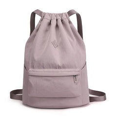 Waterproof Drawstring Backpack Large Capacity Fitness Sports Bag