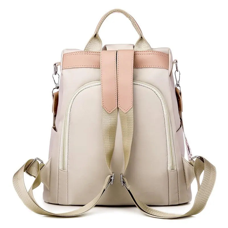 Embroidery Flowers Backpack Women Rucksack Oxford School Shoulder Bag