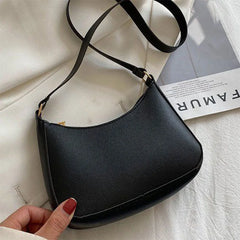 Vintage Leather Chain Handbag Tote for Women