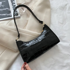 Retro Casual Women Totes Shoulder Bags Female Leather Chain Handbags