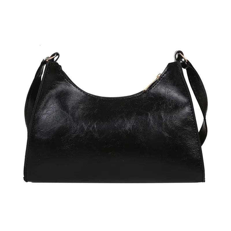 Retro Women Totes Leather Chain Handbags