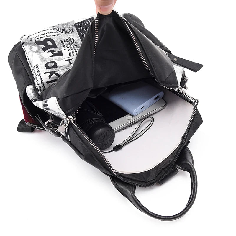 Famous Women Backpack Anti Theft Waterproof Backpack