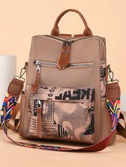 Famous Women Backpack Anti Theft Waterproof Backpack