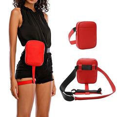 Leather Fanny Pack Women Bag Waist Bags Hiking Phone Pouch Purse