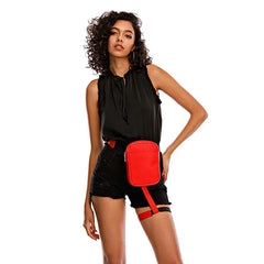 Leather Fanny Pack Women Bag Waist Bags Hiking Phone Pouch Purse