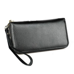 Flower Women Wallets Leather Long Zipper Wallet Ladies Purse Clutch