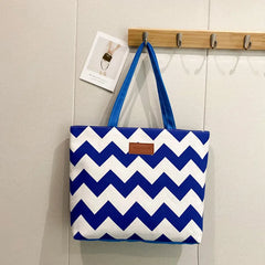Women Flower Printing Canvas Tote Bag