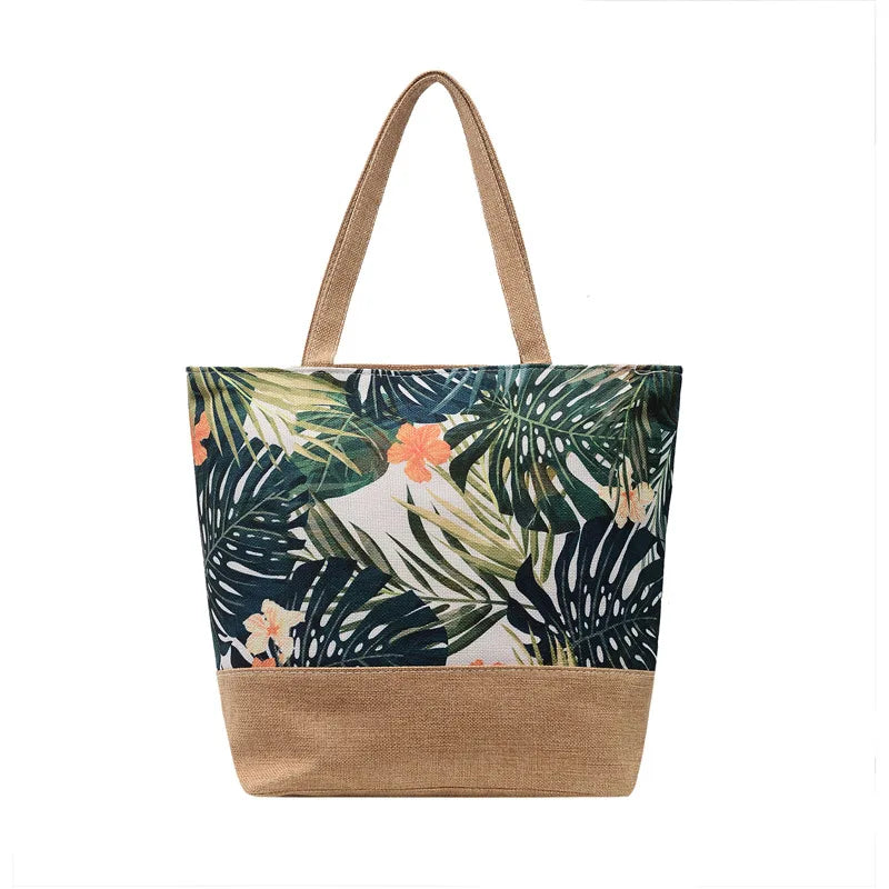 Women Big Size Handbag Tote Canvas Shoulder Bag Beach Bolsa Feminina