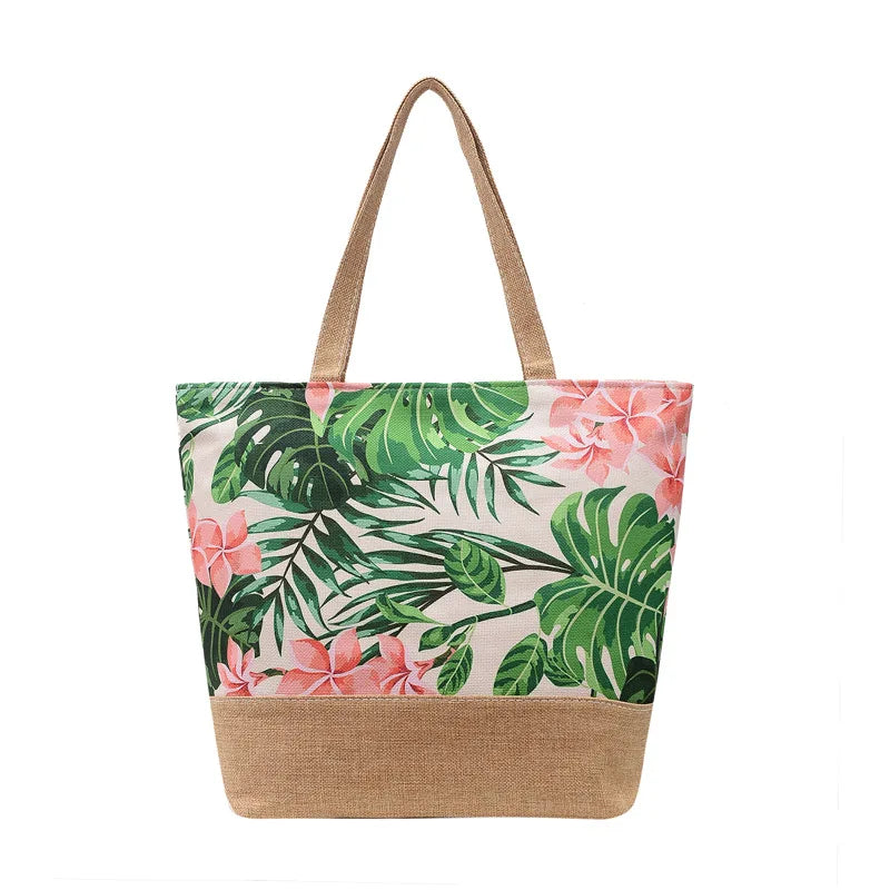 Women Big Size Handbag Tote Canvas Shoulder Bag Beach Bolsa Feminina
