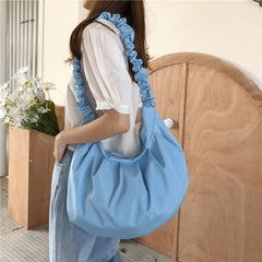 Nylon Women Hobos Shoulder Messenger Bag Girls Purse Handbags