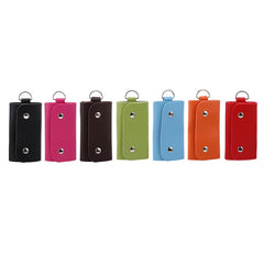 Keychain Organizer Leather Buckle Key Wallet Car Keychain Women Men Key Case
