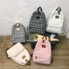 Striped Teen Backpack for School and Travel