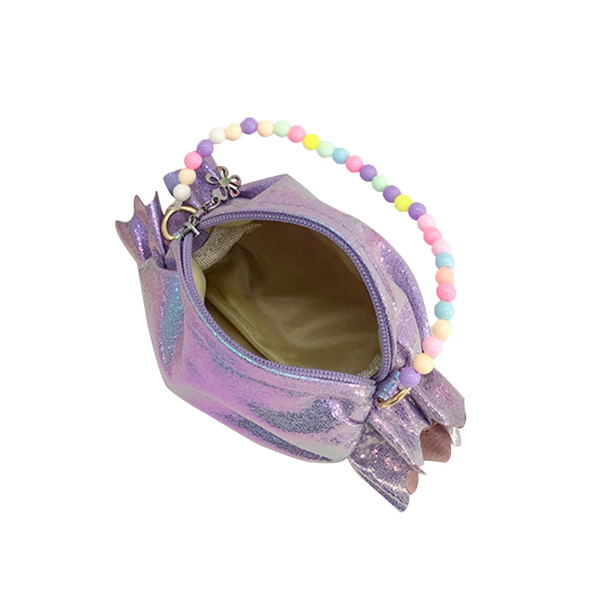 Girls Small Shoulder Bag Tassel Handbag Solid Baby Summer Bags