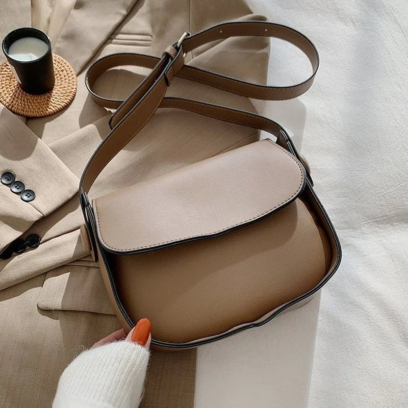 Women's Half Round Saddle Bags Summer Messenger Bag