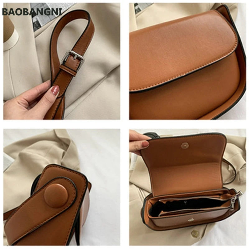 Women's Half Round Saddle Bags Summer Messenger Bag