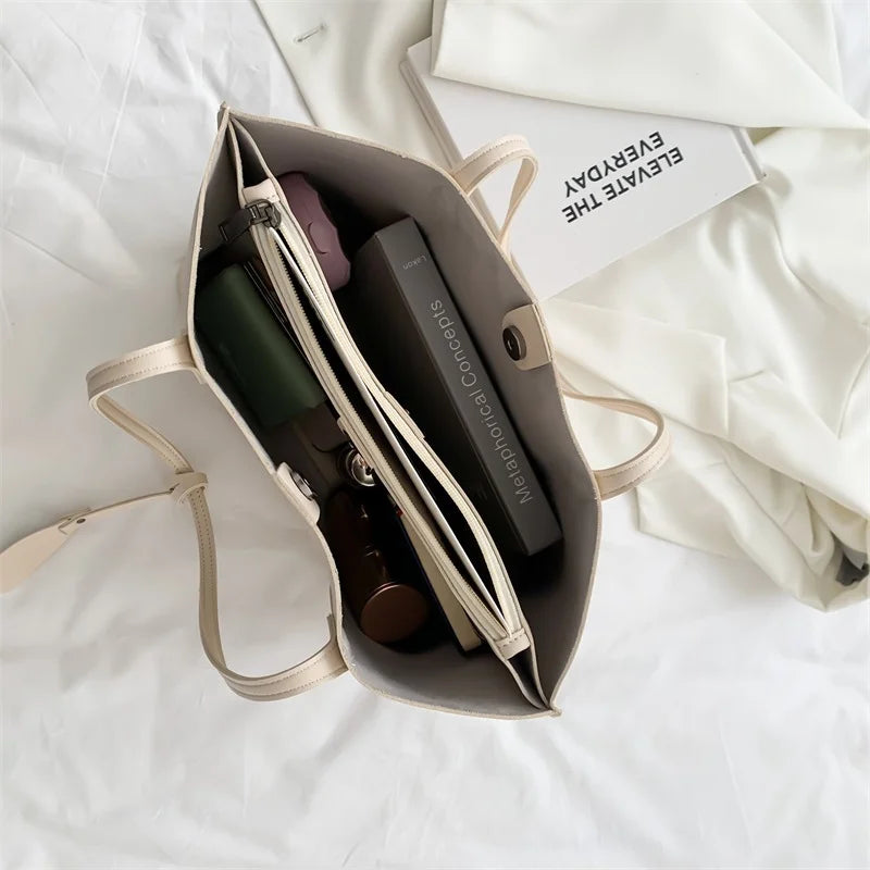 Big Tote Famous Ladies Leather Handbags Women Bags Sac A Main