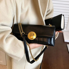 Soft PU Leather Chains Shoulder Bag Women Lady Messenger Bag