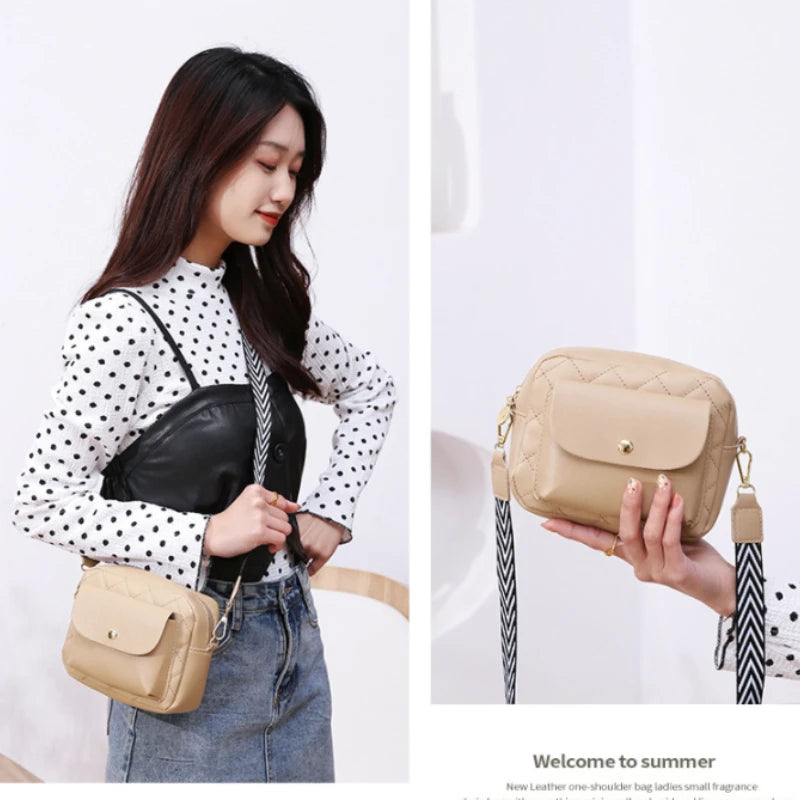 Small Messenger Bag for Women Embroidered Handbag Shoulder Bag