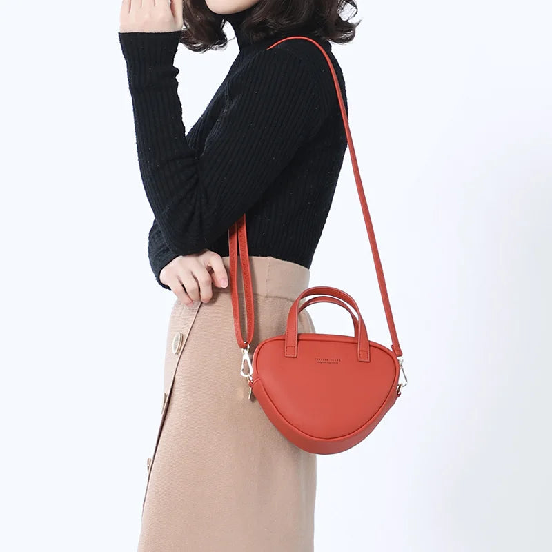 Heart Women Shoulder Bag Mini Lady Crossbody Bags