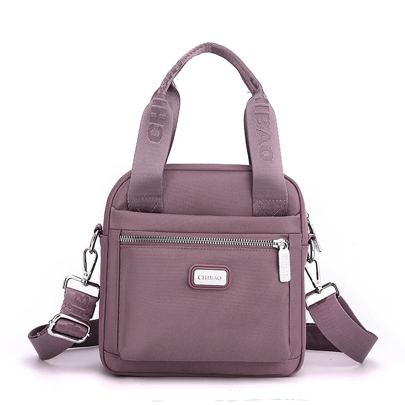 Waterproof Nylon Shoulder Bag for Women CrossBody Bag