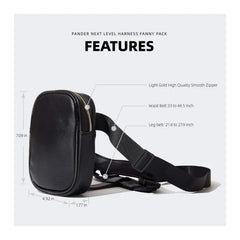 Hot Stylish Women Waist Leg Belt Leather Bag Fanny Pack For Hiking