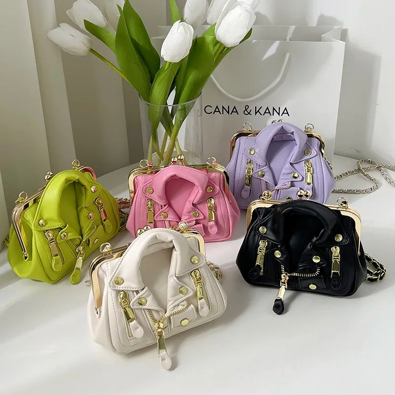 Rivet Shoulder Bag Lady Handbag Purse Women's Bag