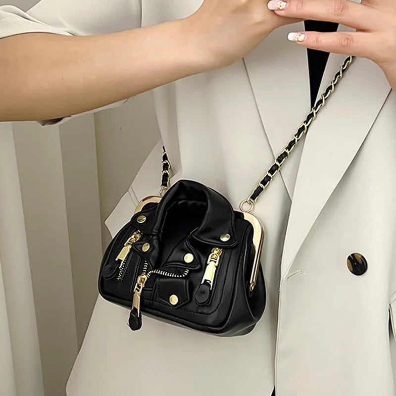 Rivet Shoulder Bag Lady Handbag Purse Women's Bag