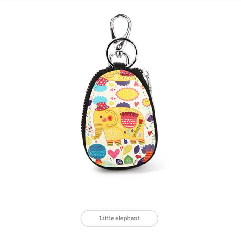 Cute Cartoon Key Bag for Women Girl Students