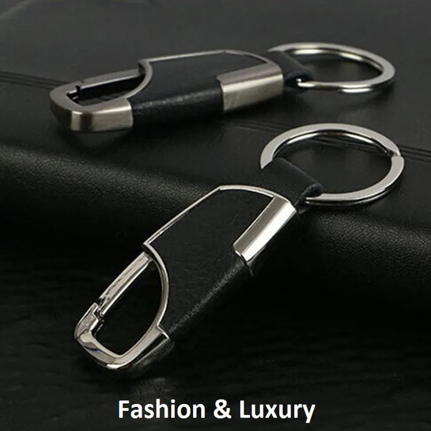 Metallic Keychain Leather Key Organizer Holder Key Holder Mini Men Car Key