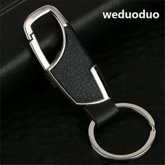 Metallic Keychain Leather Key Organizer Holder Key Holder Mini Men Car Key